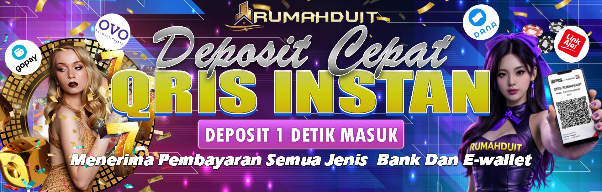 Deposit Kilat via Qris